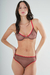 Vedetina High Renata - chocolate + rojo - tienda online