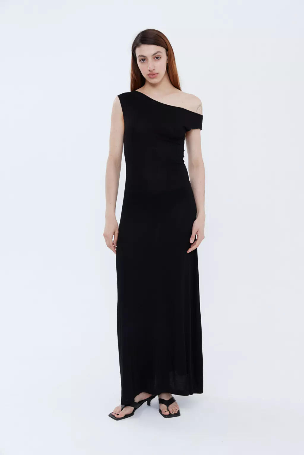 Vestido Irregular Largo.