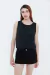 Micro Mini Denim Negra - comprar online