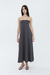 Vestido Pollera Strapless