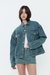 Campera Jean Verde Oxido. en internet