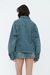 Campera Jean Verde Oxido. - tienda online