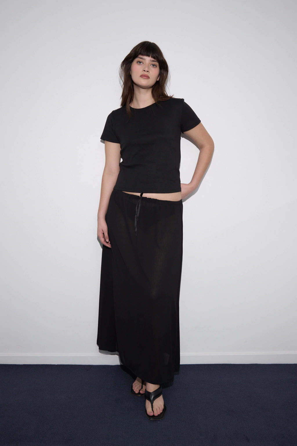 Pollera Larga Bambula.