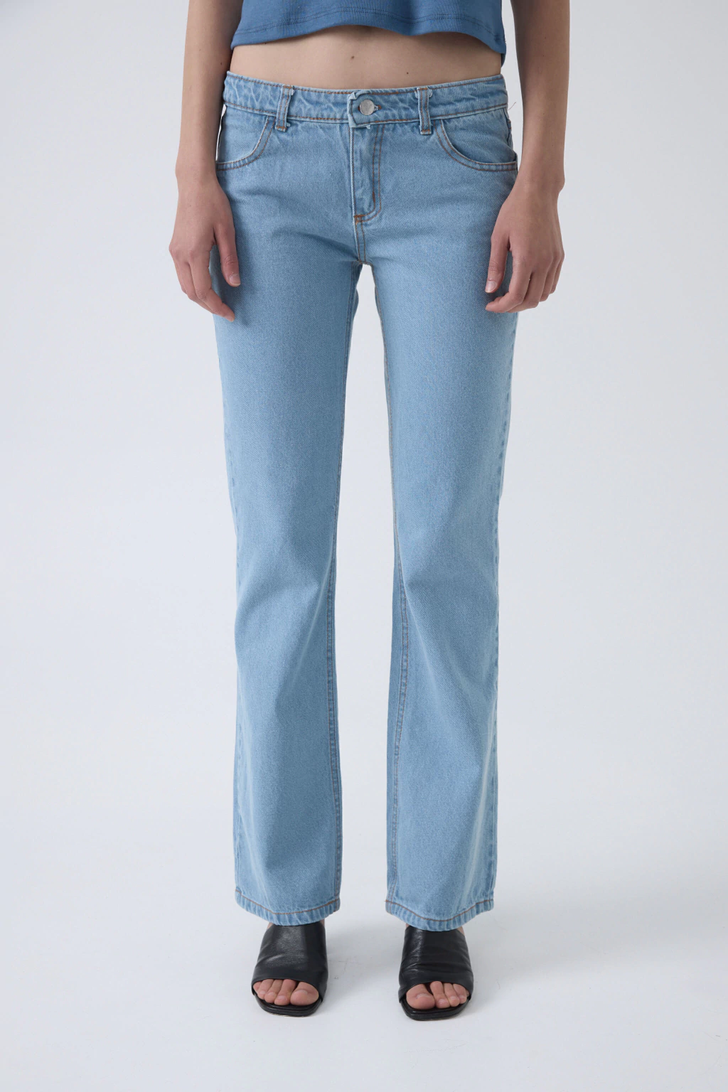 Jean Super Low Celeste.