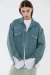 Imagen de Campera Jean Verde Oxido.