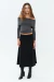 Croptop Sin Hombros.