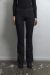 Image of Sastrero Bootcut Negro Rayas