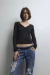 Camiseta V Rib.