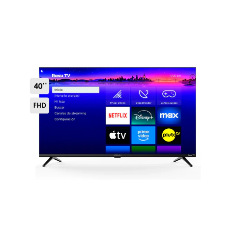 Roku TV 40''Noblex Full HD HBO Star+ Disney Netflix