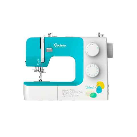 Máquina de coser y bordar Godeco Talent Aguja Doble 21 diseños - comprar online