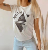 Remera Importada Lentejuelas Triangulos PREMIUMFK - comprar online