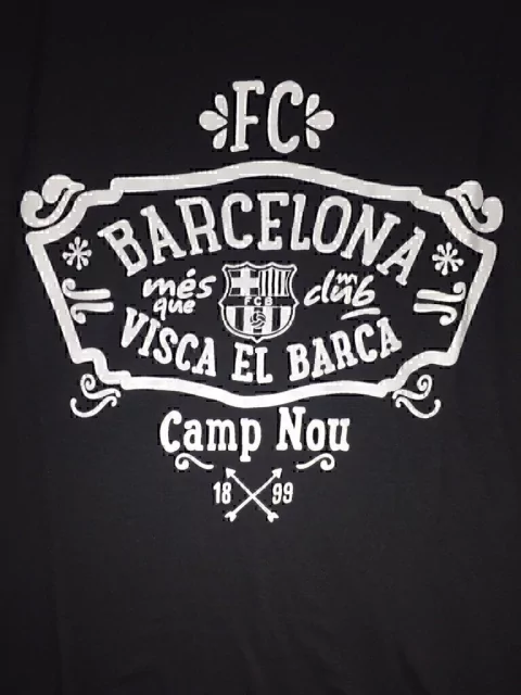 Remera algodon barcelona hombre