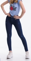 Pack de 3 Jeans tiro alto con desgastes delanteros art 06 MZ