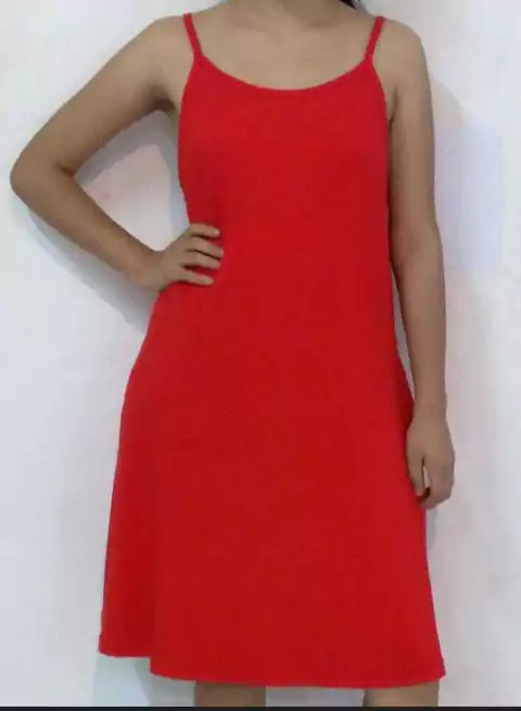 Vestido de morley liso