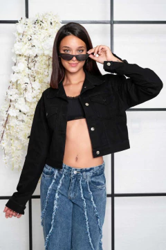 Campera de Jean Elastizada Entallada en internet