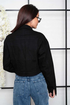 Campera de Jean Elastizada Entallada - avellanedaropa