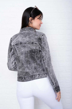 Campera de Jean Elastizada Entallada