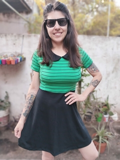 Vestido Merlina Verde - comprar online