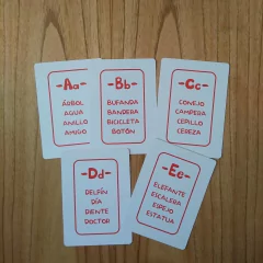 Abecedario y números (Educards) - tienda online