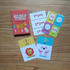 Abecedario y números (Educards) en internet