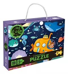 Rompecabezas Brilla en la Oscuridad 96 piezas