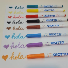 Giotto turbo glitter x8 - comprar online