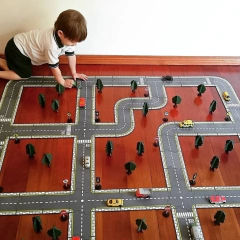 Pista para armar - Set de señales de tránsito en internet