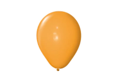 GLOBO 9" ESTÁNDAR COLOR NARANJA