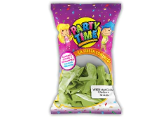 GLOBO 9" ESTÁNDAR COLOR VERDE MANZANA - comprar online