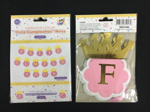 BANNER FELIZ CUMPLEAÑOS NENA