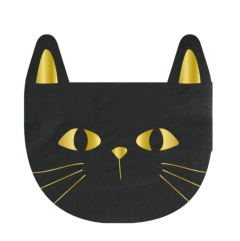 SERVILLETAS GATO