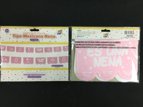 GUIRNALDA TIPO MEXICANA NENA