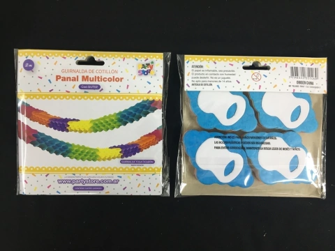 GUIRNALDA PANAL MULTICOLOR