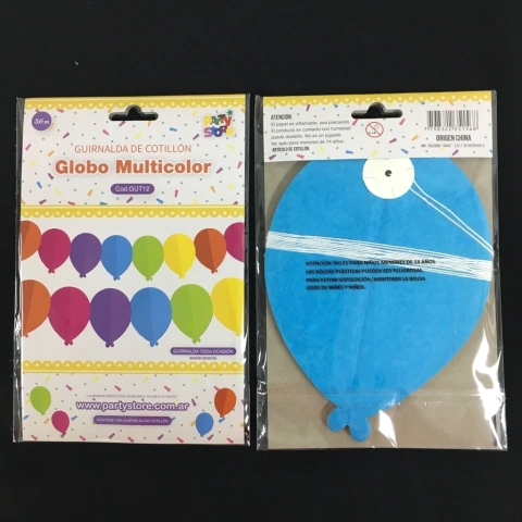 GUIRNALDA GLOBO MULTICOLOR