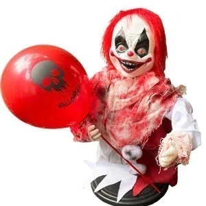 PAYASIN MACABRO CON LUZ Y SONIDO