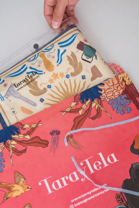 Pañuelo Ilustrado Patria Beige - tienda online