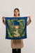 Pañuelo de Seda Jungla Azul - Taraytela