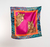 Pañuelo de Seda Animal Print Fucsia - comprar online
