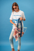 Bolso Playero Transparente Azul + Pañuelo 45x45 cm - Taraytela