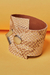 Pulsera de Cuero Dorada - comprar online