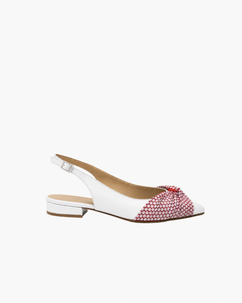 Manaïa HM- Flats Audrey Blanco y lunares- ED. LIMITADA-