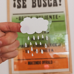 Sticker lluvia - comprar online