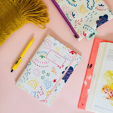 COMBO cuaderno + portatutti (Tormenta Blanca)