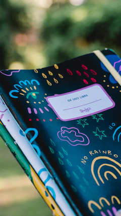 Cuaderno A5 (tormenta negra) - comprar online