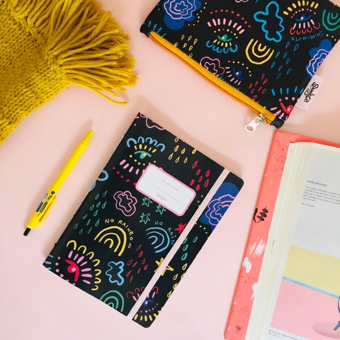 COMBO cuaderno + portatutti (Tormenta Negra)