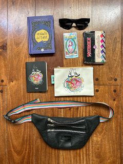Riñonera Rainbow negra * - Shiminuta
