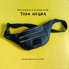 Riñonera TODA NEGRA