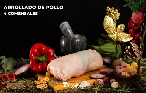 Arrollado de pollo (x Unidad de 1,050Kg)