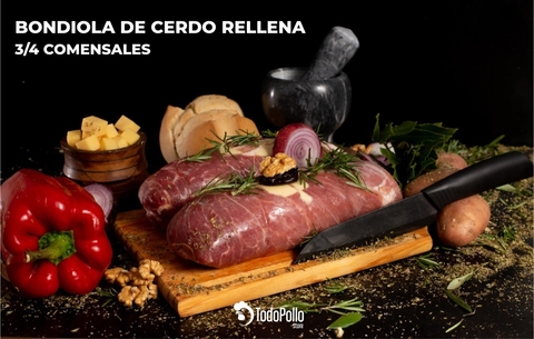 Bondiola de Cerdo Rellena (x Unidad)