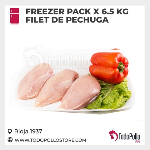 FILET DE PECHUGA DE POLLO POR 6.5 KG